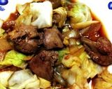 鶏レバーの野菜炒め!作り方4写真