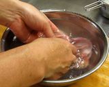 砂肝のネギ塩ダレ焼き♪作り方3写真
