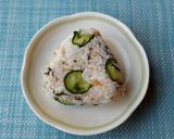 大葉香る♪梅とじゃこときゅうりの混ぜご飯作り方6写真