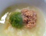 レタスとツナの玉ねぎソースうどん作り方3写真