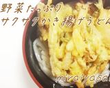 野菜たっぷりかきあげ*みらいやさい*作り方6写真