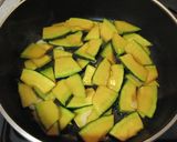 かぼちゃのカレー醤油炒め作り方2写真