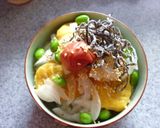 ナゲットの梅塩昆布冷やし茶漬け作り方6写真
