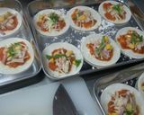 餃子の皮で一口トマトピザ☆作り方3写真