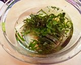 大葉で和風ジェノベーゼ風パスタ作り方2写真
