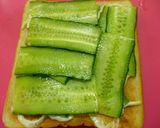 コンビーフのっけトースト作り方2写真