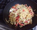 アナゴトマトの美味しいパスタ作り方3写真