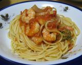海老とブロッコリーのトマトパスタ作り方5写真