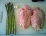 これが男の『アスパラガスの鶏肉炒め』だ！作り方1写真