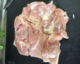 箸が止まらない。ガリバタチキン丼作り方1写真