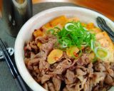 ＊堅豆腐と牛肉でスタミナにんにく肉豆腐＊作り方4写真
