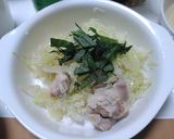 キャベツ玉ねぎ鶏もも日本酒蒸し作り方6写真