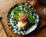 簡単おつまみ♡菜の花の玉子サラダ作り方4写真
