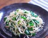 レンジで★ニラともやしの中華風和え作り方6写真