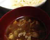 簡単すぎる★鶏そぼろのつけ麺うどん作り方6写真
