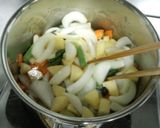 一人暮らしの野菜たっぷりスープ作り方2写真