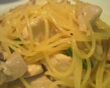 青唐辛子と地鶏のぺペロンチーノ作り方3写真
