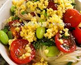 さっぱり♪もずくとトマトの夏そうめん作り方4写真