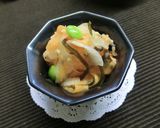 人参と新玉葱の塩昆布すし酢和え作り方6写真
