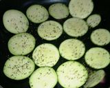 ♦夏野菜ナスとズッキーニのタワーサラダ♦作り方2写真