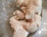 ぷるぷる鶏ササミの梅ソース♡翡翠鶏作り方3写真