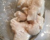 ぷるぷる鶏ササミの梅ソース♡翡翠鶏作り方3写真