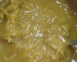 お蕎麦屋さんの豆乳クリーミーカレーうどん作り方5写真