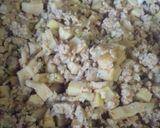 豚ひき肉とたけのこのジャージャー麺作り方4写真