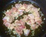 鶏肉とブロッコリーのブルゴーニュ風作り方3写真