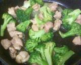 鶏肉とブロッコリーのブルゴーニュ風作り方4写真