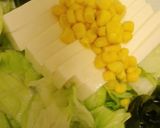 夏さっぱり！かにかま豆腐じゃこのサラダ♪作り方1写真