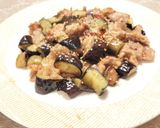 ご飯が進む！豚肉とナスのワンパン味噌炒め作り方5写真