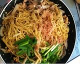 塩麹で＊にんにくたっぷり鶏塩焼きそば作り方5写真