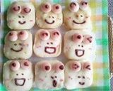 簡単☆レンジでカエル蒸しパン♡作り方8写真