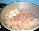 牛アキレス腱の　おでん作り方1写真