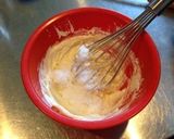 抹茶マーブルチーズケーキ作り方2写真