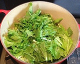 超簡単★水菜と松山揚げの炊いたん作り方1写真