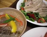 ゆで鶏とスープ作り方9写真