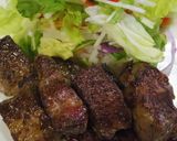 シェフ直伝！サイコロステーキの焼き方だ！作り方11写真