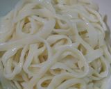 ネバネバ納豆うどん山芋温泉卵のっけ！作り方4写真