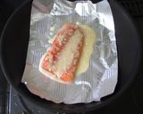 男の手料理　サーモンの塩麹ステーキ作り方2写真