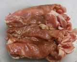 簡単☆焼肉のタレで肉巻きおにぎり作り方1写真