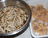 あさりとごぼうの炊き込みご飯作り方2写真