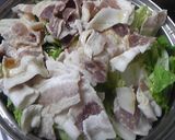 白菜と豚バラ肉の鍋蒸し作り方2写真