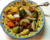 野菜たっぷり酢豚♪作り方8写真