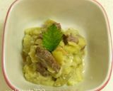 焼きナスと牛肉のクリームチーズ和え作り方4写真