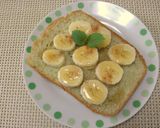 ハマるっ♥塩はちみつバナナトースト♪作り方1写真