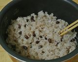 簡単　間違いない美味しさ　炊飯器でお赤飯作り方9写真