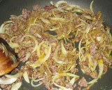 せん切りじゃがいもとひき肉のカレー炒め作り方6写真