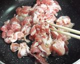 本格☝蕎麦屋シリーズ♪冷しスタミナうどん作り方9写真